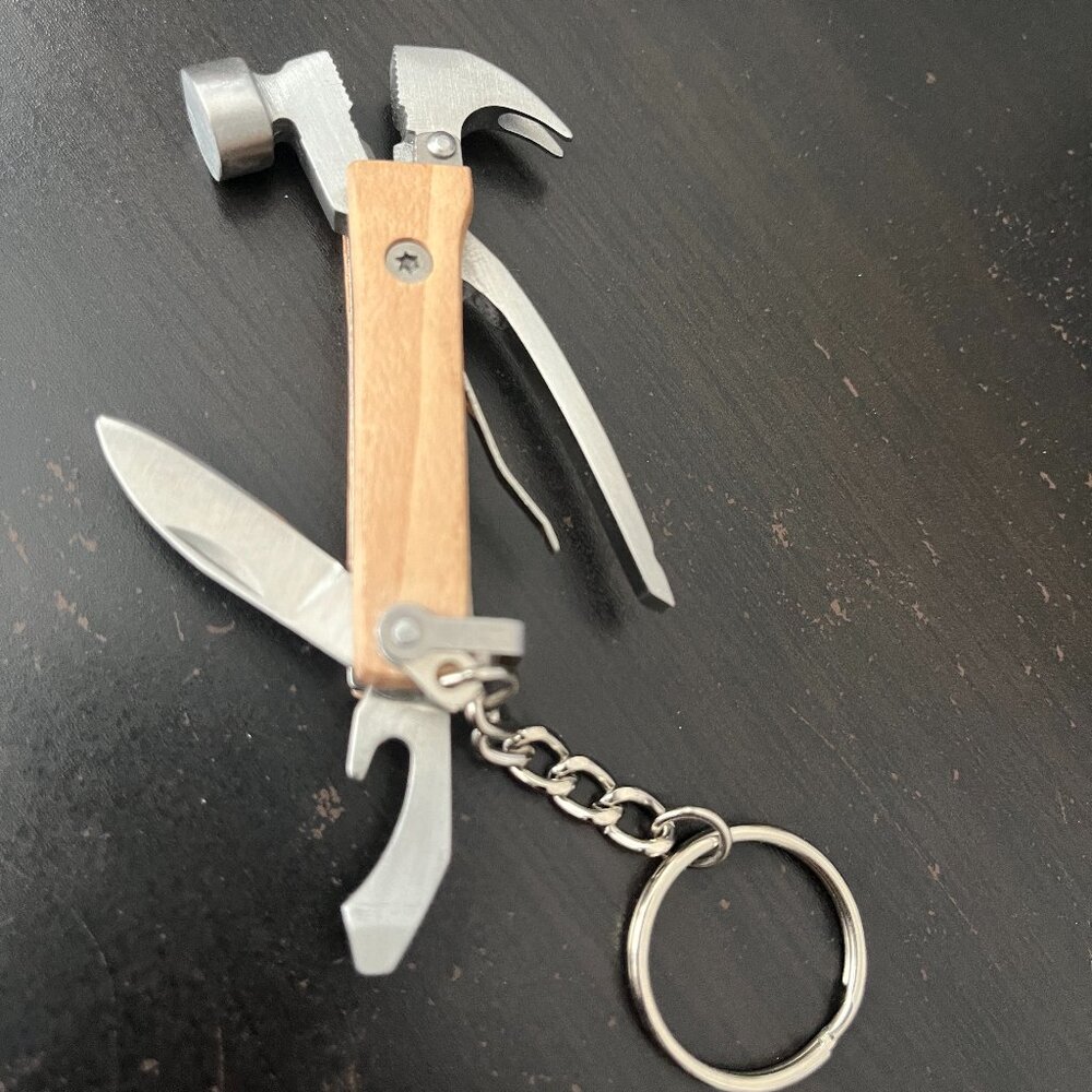 Small New Multi Tool Metal and Wood design